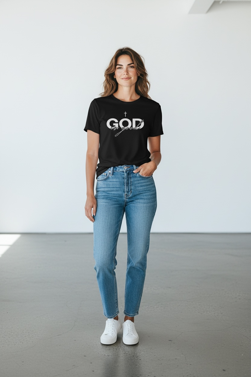 God Is Good Heavyweight Tee
