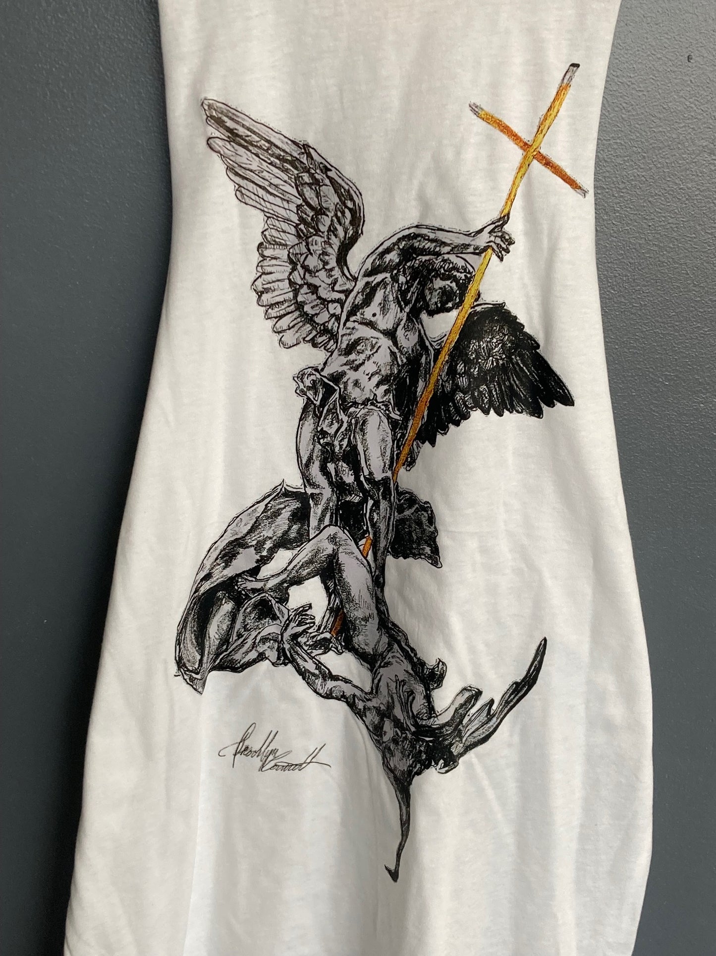 St. Michael T-shirt or Cut-off